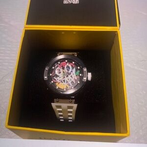 INVICTA Sea Base Black and White men Wristwatch 45MM PC21